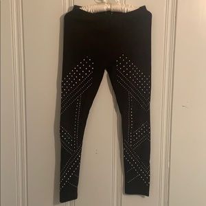 Bedazzled leggings